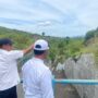 Waduk Tui Geulumpang di Gampong Krueng Kalee, Kecamatan Darussalam, Aceh Besar, mengalami kerusakan serius pada sejumlah pintu air dan infrastruktur pendukung lainnya. (Foto: Ist)
