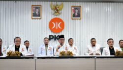 DPP PKS mengumumkan susunan pengurus Dewan Pimpinan Tingkat Wilayah (DPTW) se-Indonesia periode 2025–2030, pada Kamis, 24 Juli 2025 di Kantor DPP PKS, Jakarta. (Foto: Dok. DPP PKS)