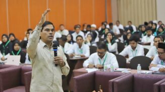 Sebanyak 163 dosen pemula dari berbagai Perguruan Tinggi Keagamaan Islam (PTKI) di Aceh mengikuti Short Course Peningkatan Kompetensi Dosen Pemula (PKDP) 2025 yang digelar UIN Ar-Raniry. (Foto: Ist)