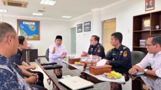 BPKS melakukan diskusi pengembangan kawasan Sabang dengan pihak Bea dan Cukai, Jum'at (25/7). (Foto: Ist)