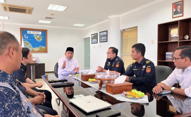 BPKS melakukan diskusi pengembangan kawasan Sabang dengan pihak Bea dan Cukai, Jum'at (25/7). (Foto: Ist)