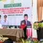 Bupati Aceh Besar Muharram Idris saat membuka Musrenbang untuk penyusunan RPJMD 2025–2029, Jum'at (25/7) di Gedung Dekranasda Aceh Besar. (Foto: Ist)