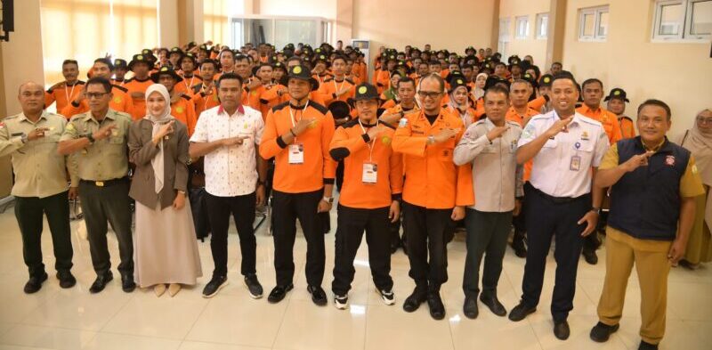 160 masyarakat dari Aceh Besar dan Banda Aceh mengikuti workshop SAR di kantor Basarnas Aceh, Lhoong Raya, Banda Aceh, Senin (28/7/2025). (Foto: Ist)