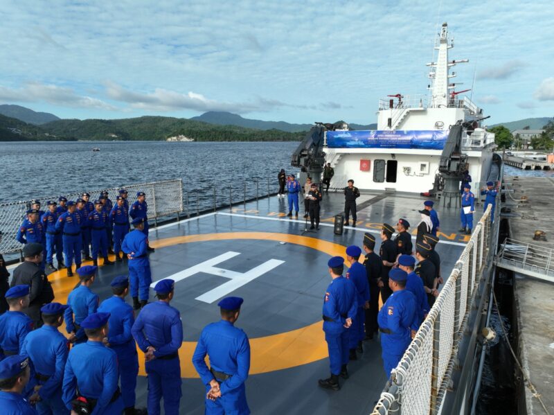 Bea Cukai Sabang bersama Satpolairud Polres Sabang dan Kapal Patroli Wisanggeni-8005 dari Korpolairud Baharkam Polri melaksanakan patroli laut bersama selama lima hari. (Foto: Ist)