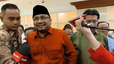 Mantan Menteri Agama (Menag) Yaqut Cholil Quomas
