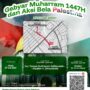 Rute dan lokasi parkir gelaran Aksi Bela Palestina, di Banda Aceh, Ahad pagi (27/7/2025).