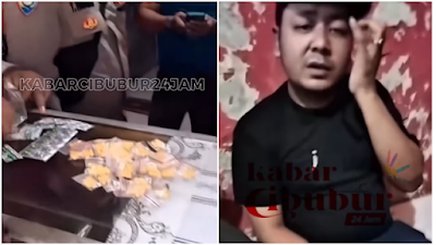 Video viral pengakuan penjual obat daftar G di Pondok Ranggon yang diduga menyetor ke oknum polisi Satresnarkoba Polres Metro Jakarta Timur. (Tangkapan layar/Instagram @kabarcibubur24jam)
