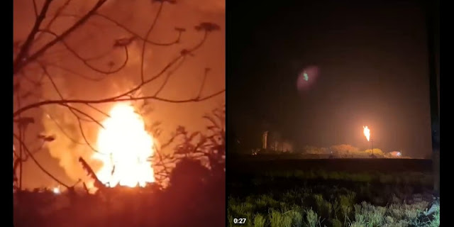 Sumur Gas Pertamina Terbesar di Jabar Meledak