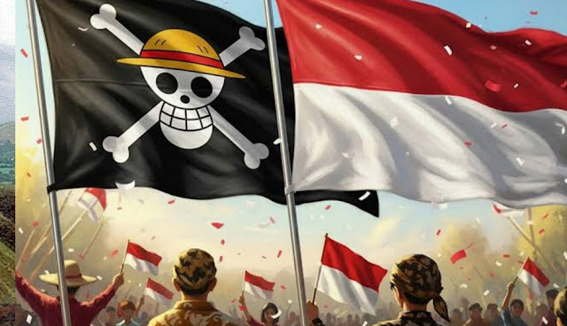 One Piece Flag Versus Merah Putih di Tanah Republik