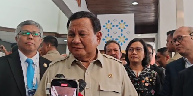 Presiden Prabowo Subianto menanggapi klaim Malaysia atas Ambalat dengan menegaskan jalur damai sebagai pilihan utama penyelesaian sengketa. | Foto: BPMI Setpres