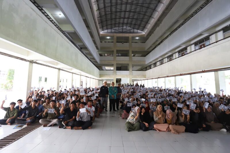 Universitas Syiah Kuala (USK) menyambut 1.752 mahasiswa baru penerima Kartu Indonesia Pintar Kuliah (KIP-K) Tahun Akademik 2025/2026.