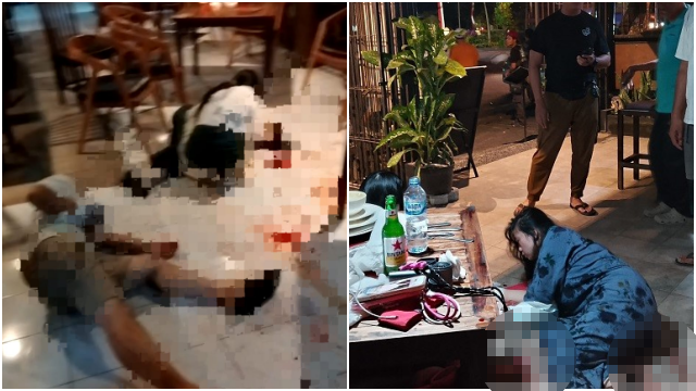 Duel Berdarah Sesama Turis China di Restoran Bali, Dua Nyaris Tewas Ditusuk Pecahan Gelas